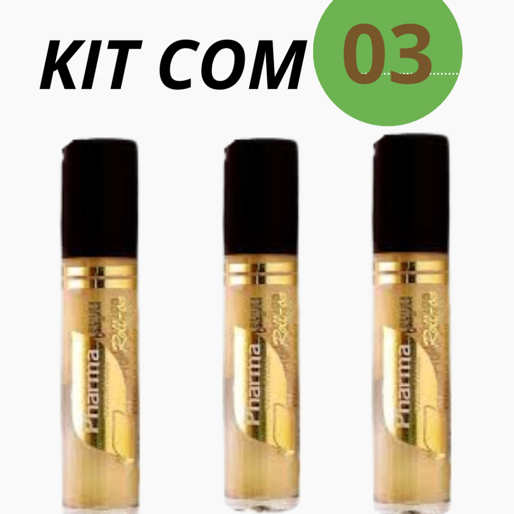 Promoção 3 Protetor Labial Manteiga De Cacau Pharma Roll-o
