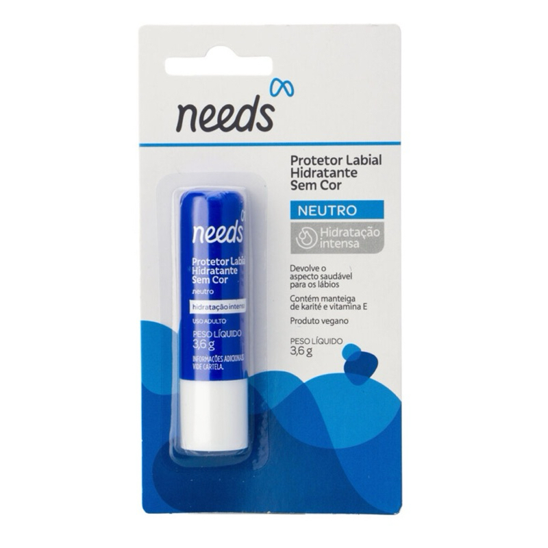 Protetor Labial Needs Hidratante 3,3g