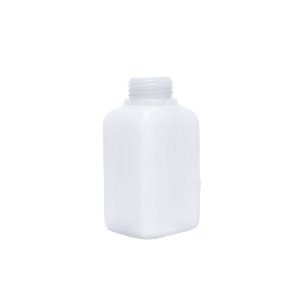 FRASCO PRODUTO DE LIMPEZA QUIMICO TINTA PEAD 500ML COR NATURAL TRANSLÚCIDO 3, 5 OU 10 UNIDADES