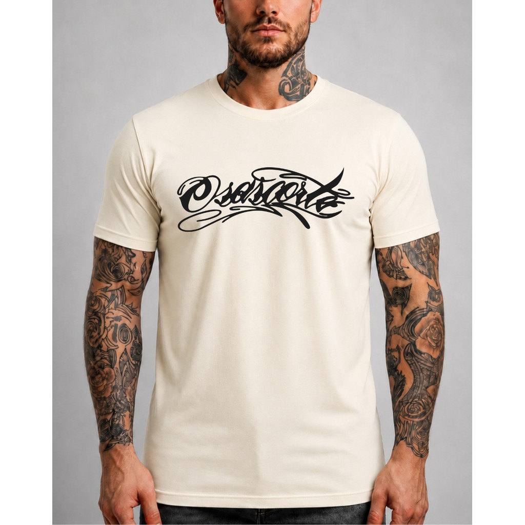 Camiseta Masculina Osascorte Estampada Camisa 100% Algodão Moto