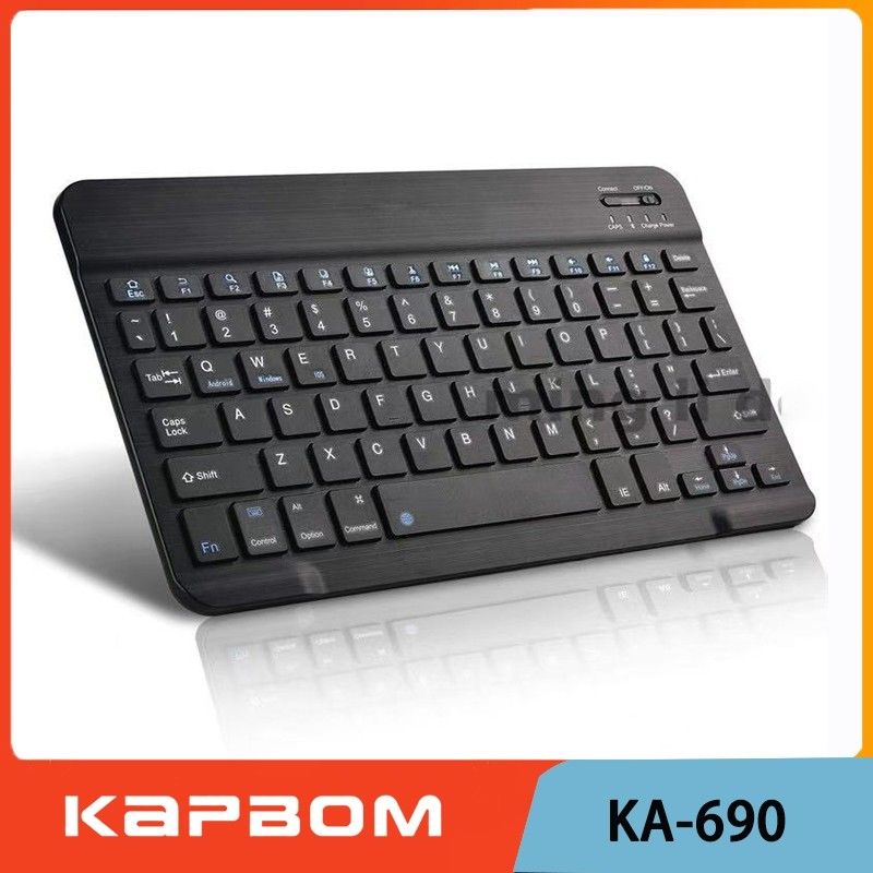 Teclado Bluetooth Teclado Colorido De 10 Polegadas Para Android/ios/IPad/Tablet/Macaron