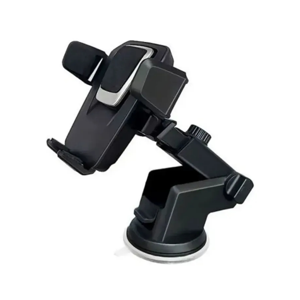 Suporte de Celular GPS Para Carro Veicular Com Ventosa Gruda no Painel e no Para-Brisa Universal Uber 99 Taxi Gira 360