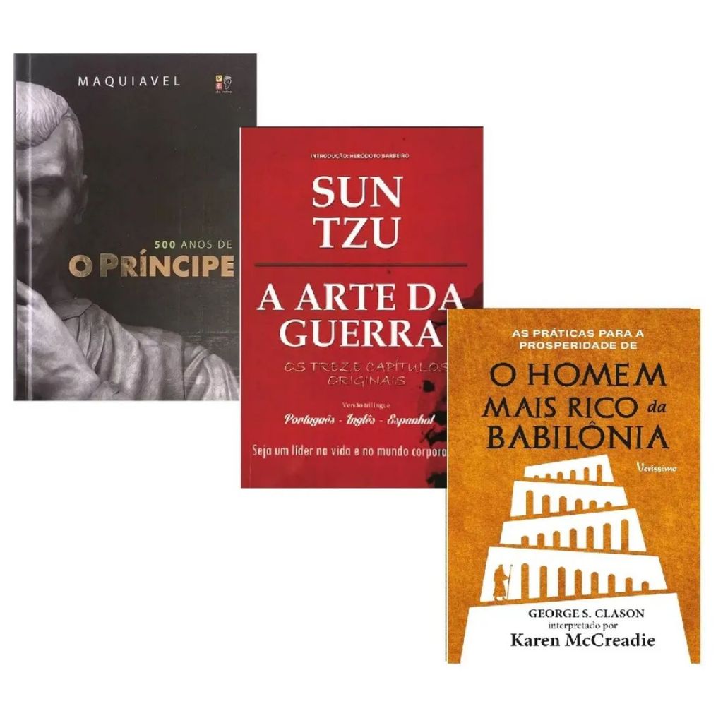 Box - Estratégia & Positividade - Marcus Aurelius, Karen Mccreadie e Nicolau Maquiavel