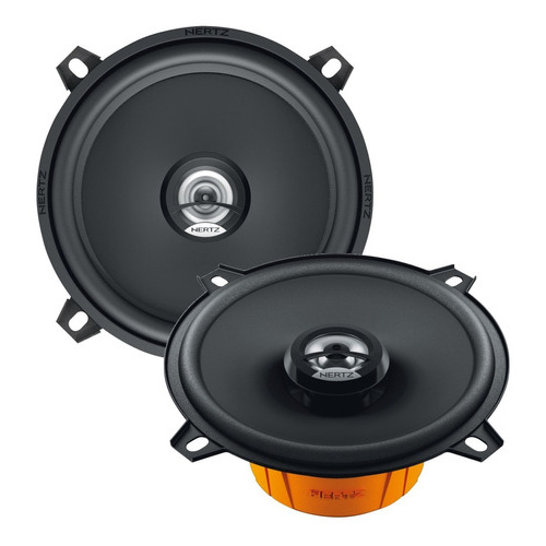 Alto Falante Kit Coaxial Hertz Dcx 130 5 Polegadas 80 Rms Som Automotivo