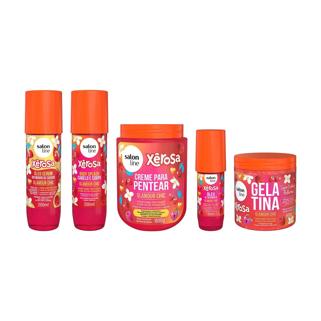 Kit Finalização Completo Glamour Chic