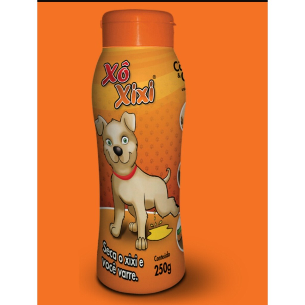 Xô Xixi - Limpeza Xixi Cão e Gato 250 gr Pó Seco para limpeza Urina animais