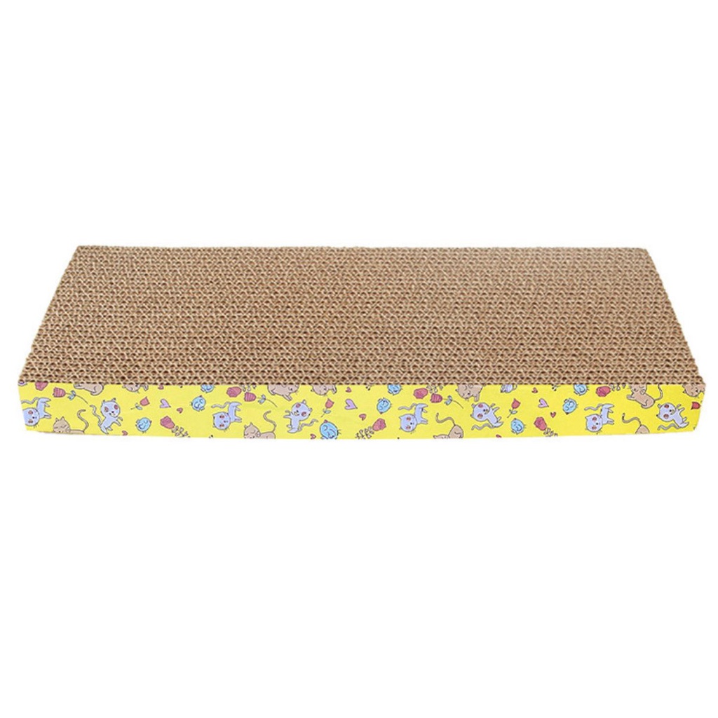 Brinquedo Arranhador para Gatos Placa Reto Papelão Reforçado