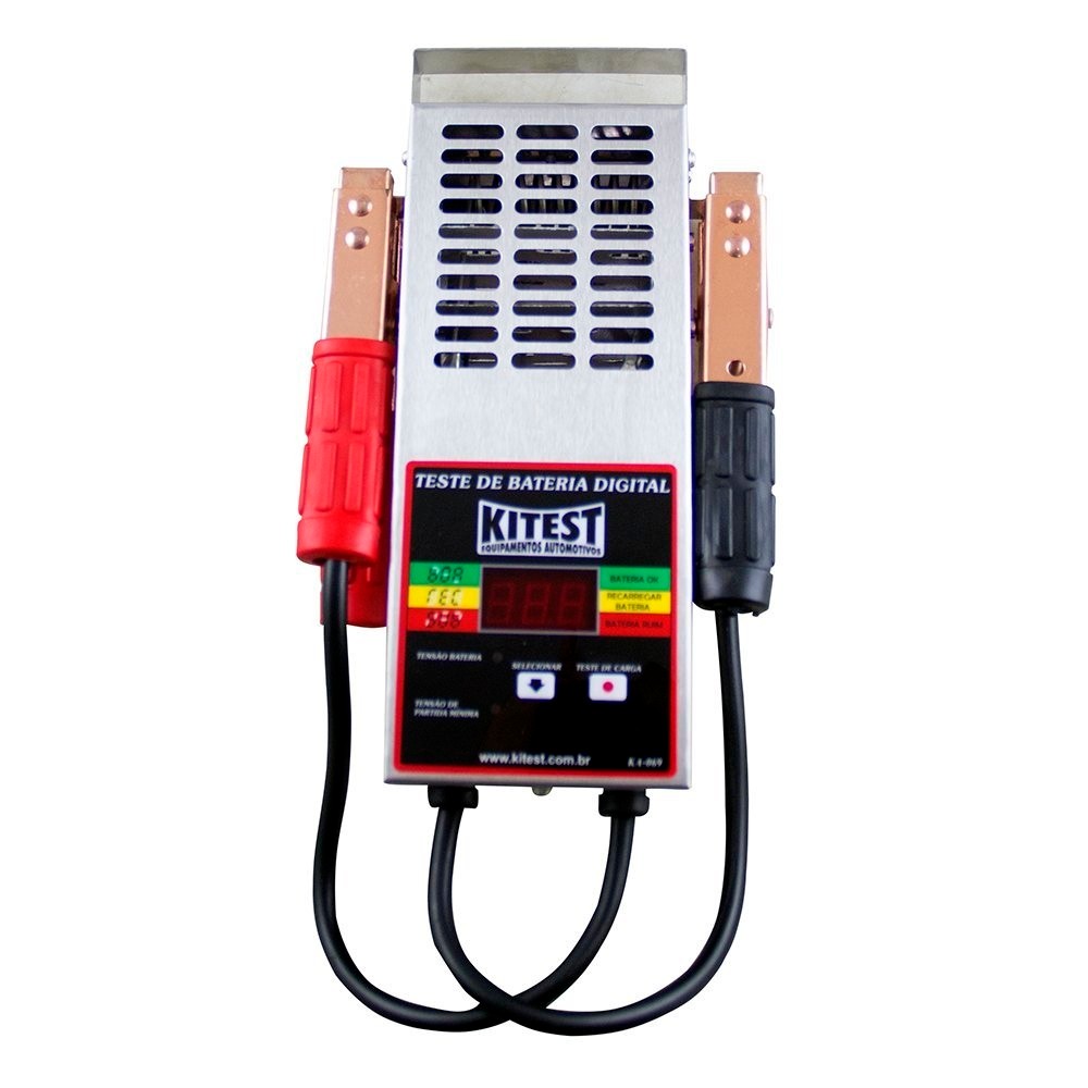 Teste De Bateria E Alternador Digital 12v 24v 8-25v Kitest Ka-069