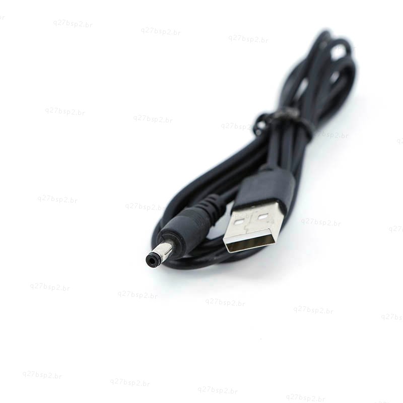 Cabo De Alimentação USB A Para DC 3.5x1.35mm , Adaptador De Conector De Carregamento 5V Ventilador , HUB , BR27B2