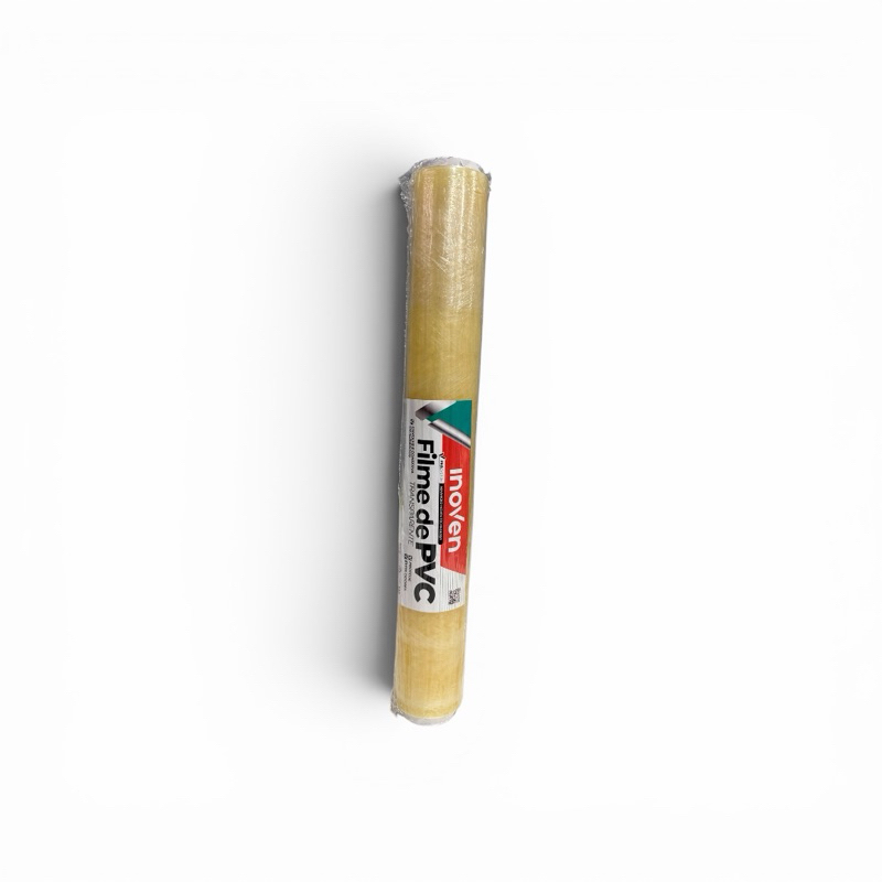 Filme de PVC Transparente Inoven 38cm x 100 Metros | Uso Alimentício | Alta Resistência