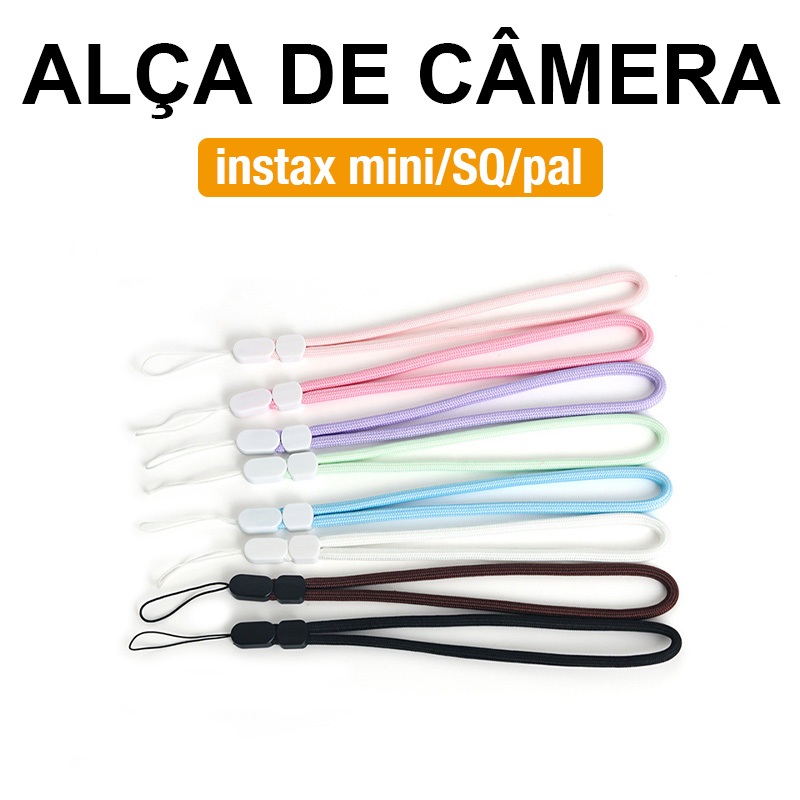 [Film Lab] Alça Para Câmera Instax Mini Square SQ Pal Alça De Pulso CAB31