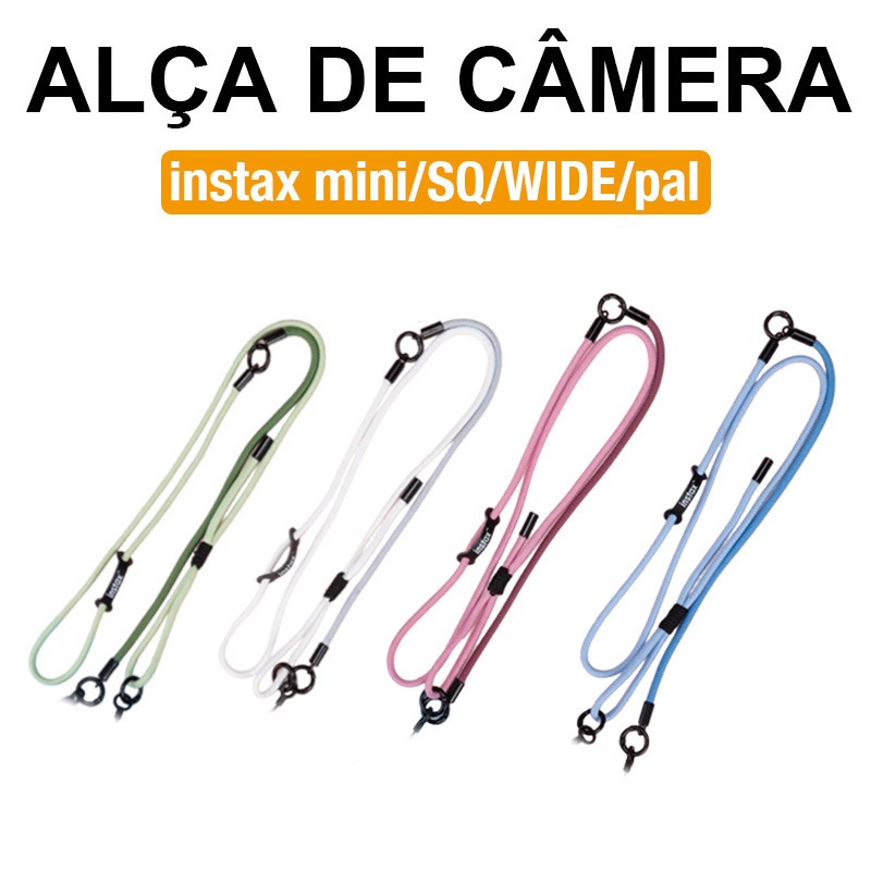 [Film Lab] Alça Para Câmera Instax Mini Square SQ Pal Alça De Ombro e Pescoço CAB22