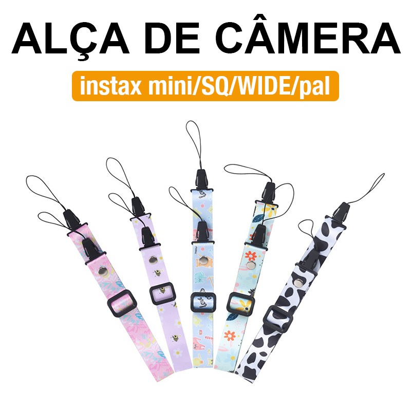 [Film Lab] Alça Para Câmera Instax Mini Square SQ Pal Alça De Ombro e Pescoço CAB02