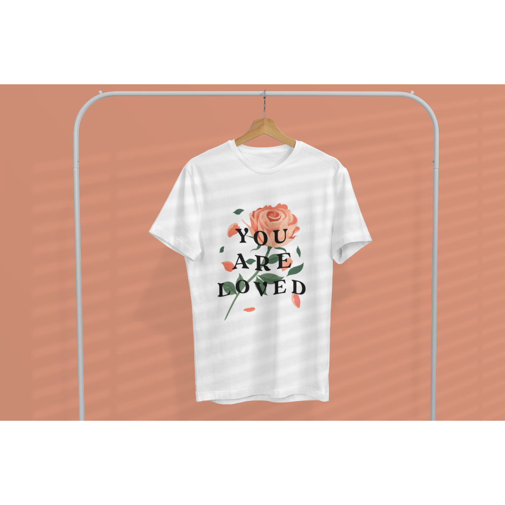 Camiseta You Are Loved Anti Pilling 100% Malha Premium MASCULINA/FEMININA
