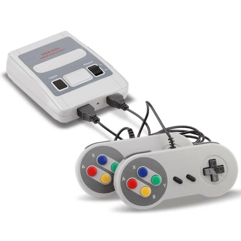 Video Game Super Mini SFC Com 620 Jogos E 2 Controles
