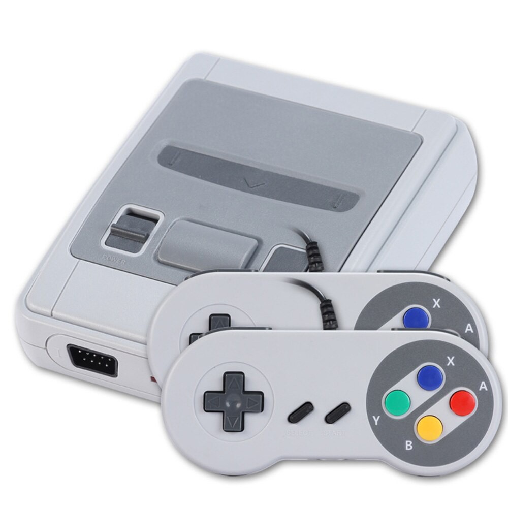 Video Game 400 jogos 2 Controles Console Super Mini Retrô Bivolt SFC AV