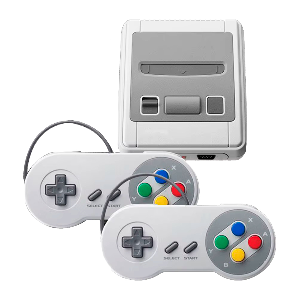Video Game Classic Super Mini SFC - 620 Jogos 8 Bit - 2 Controles
