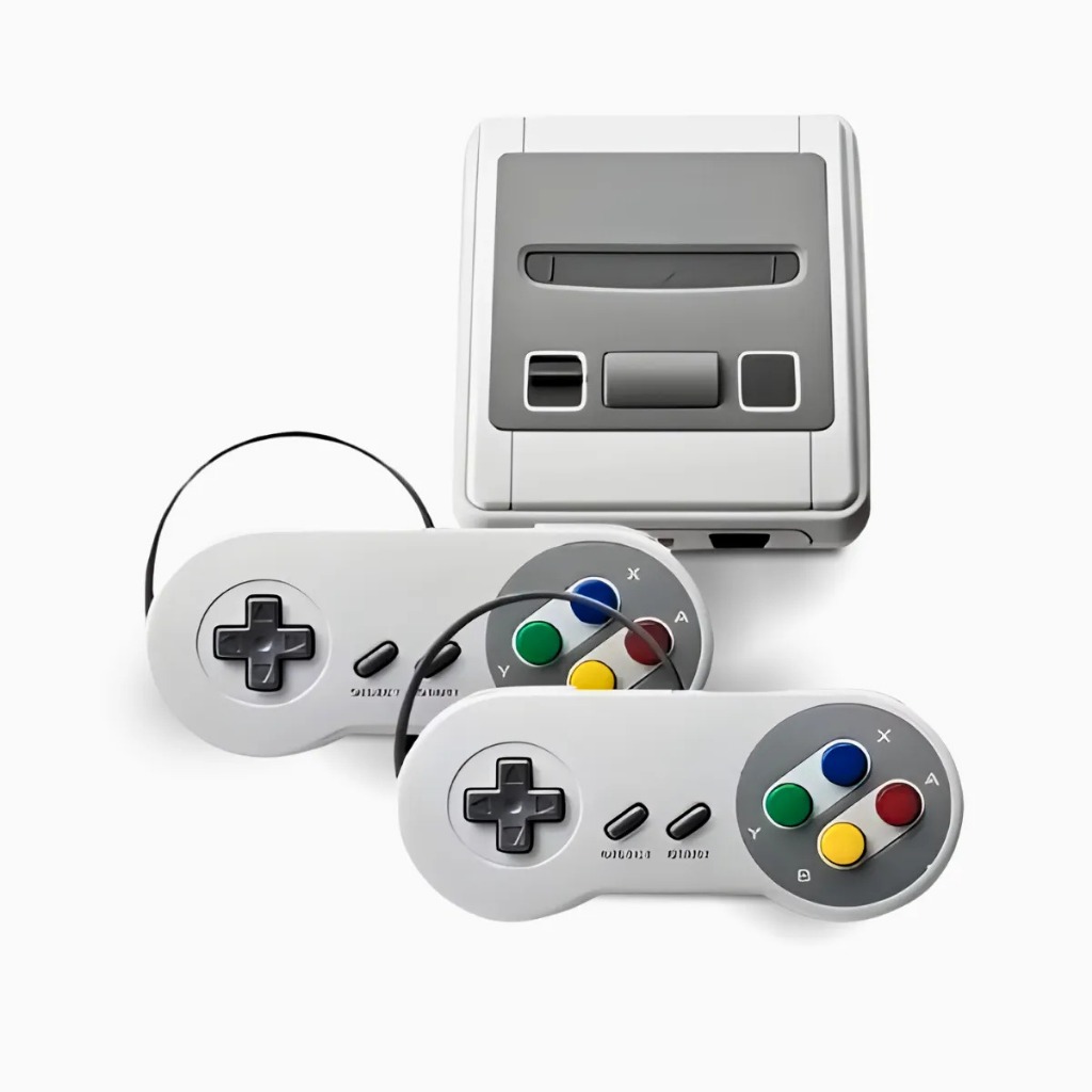 Game Super Mini SFC – Console Retrô Portátil com Jogos Clássicos para TV e Diversão
