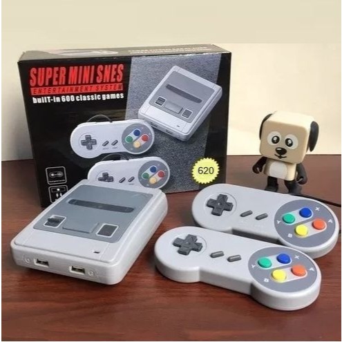 Video Game Retro 8bits Mario 2 Controles 620 Jogos Bros Super Mini SFC