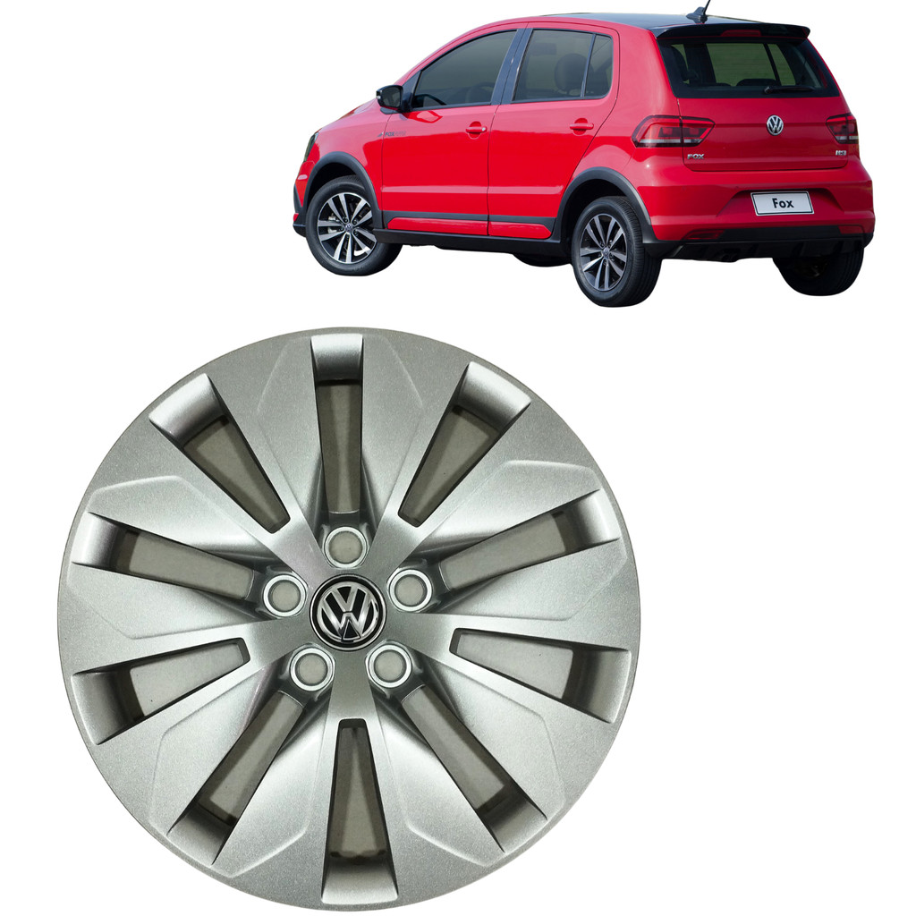 Calota aro 15 Original FOX Volkswagen 2015/2017