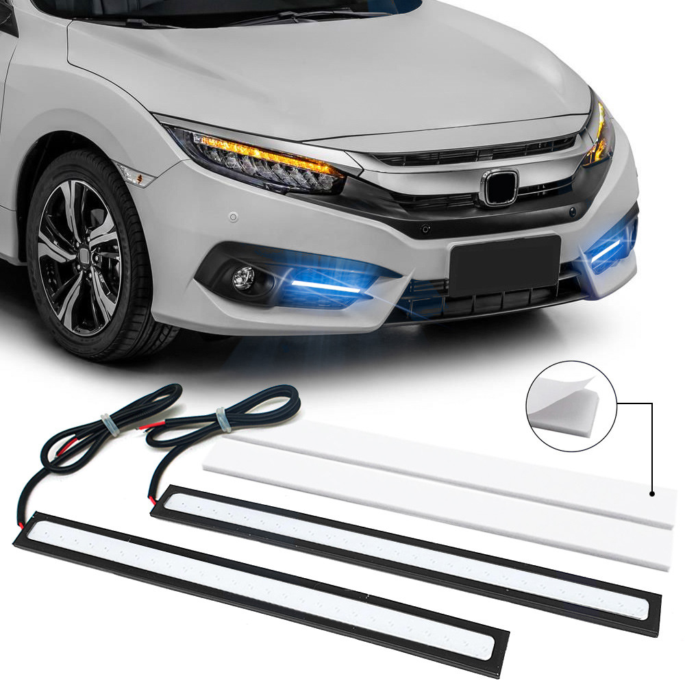 Par Barra Led Zafira 2007 2008 2009 2010 2011 Slim DRL Luz Diurna Azul