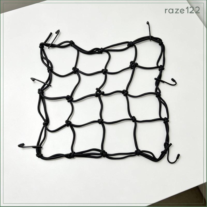 [Raze122] Rede Para Capacete De Motocicleta Cargo Net Equipamento Compacto Veículos De Armazenamento Viagens