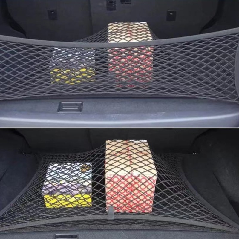 Doublebuy 3D Mesh Car Cargo Organizadores Para Viagens De Estrada SUV Trunk Storage Net
