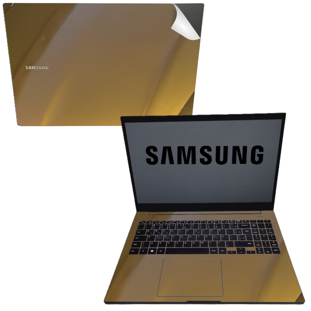 Kit adesivo skin notebook Samsung X45 550XCJ 550XCR - várias cores - recortado tecla a tecla