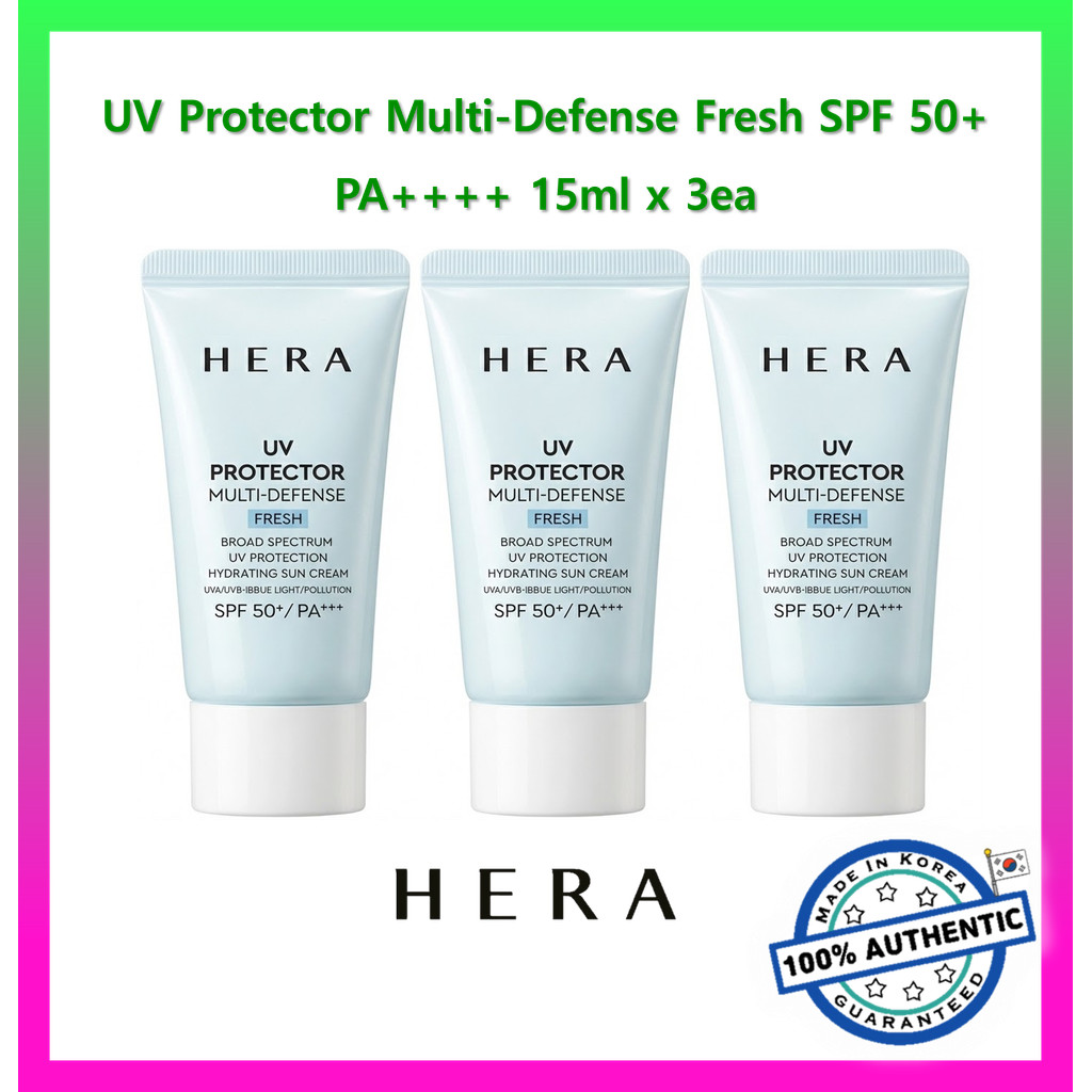 [HERA] UV Protector Multi-Defense Fresh SPF 50+ PA++++ (15ml x 3ea) #220