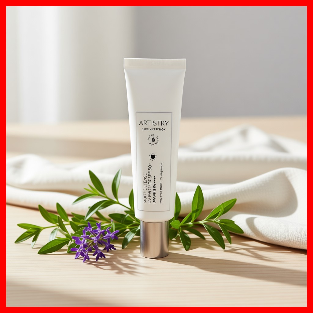 [amway] Artistry Multi-Defense UV Protect Fps50 + , 50ml , 1 Unidade/Protetor Solar Coreano Fps50/Fórmula Leve Da eden