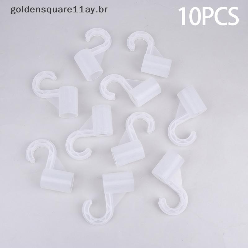 gol 10 Pçs Plástico Thiening Gancho Para Terno Loer Prateleira Guarda-Roupa Acessórios DIY Fontes De Festa Crianças Tend