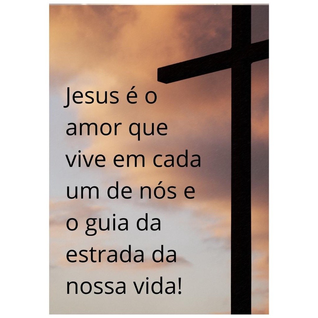 Quadro Plaquinha Decorativa MDF Jesus é o Amor - FR63