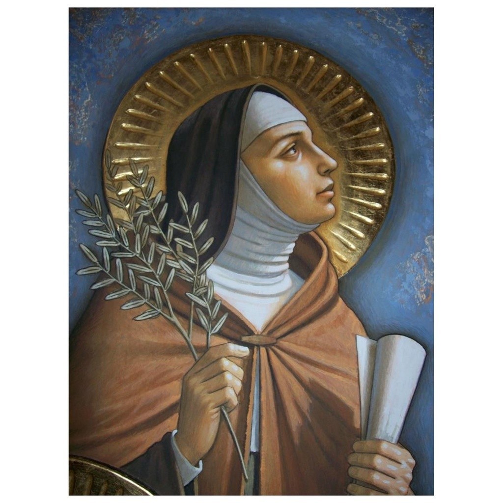 Quadro Plaquinha Decorativa MDF A4 - Santa Clara 1
