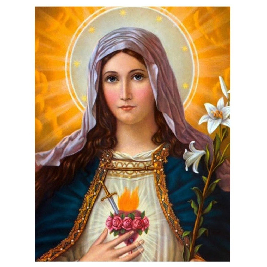 Quadro Plaquinha Decorativa MDF A4 - Imac Cor de Maria 1