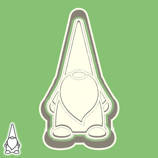 Cortador de Biscoito Natal | ANO NOVO - GNOME