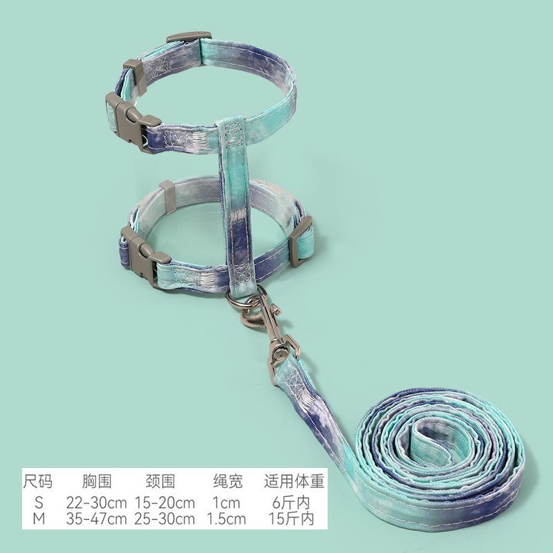 Little Bee Cat Leash Anti-breakaway Outing Cat Leash em forma de I ajustável peito traseiro coleira de gato