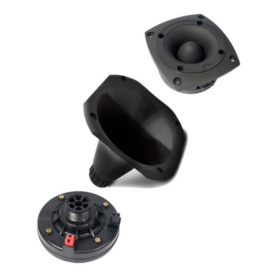 Kit 1 Driver + 1 Cone Bocal Cornetas + 1 Super Tweeter Tuiter Tweter Twiter 200w
