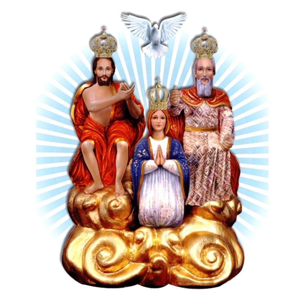 Quadro Plaquinha Decorativa MDF A4 - Divino Pai Eterno 1