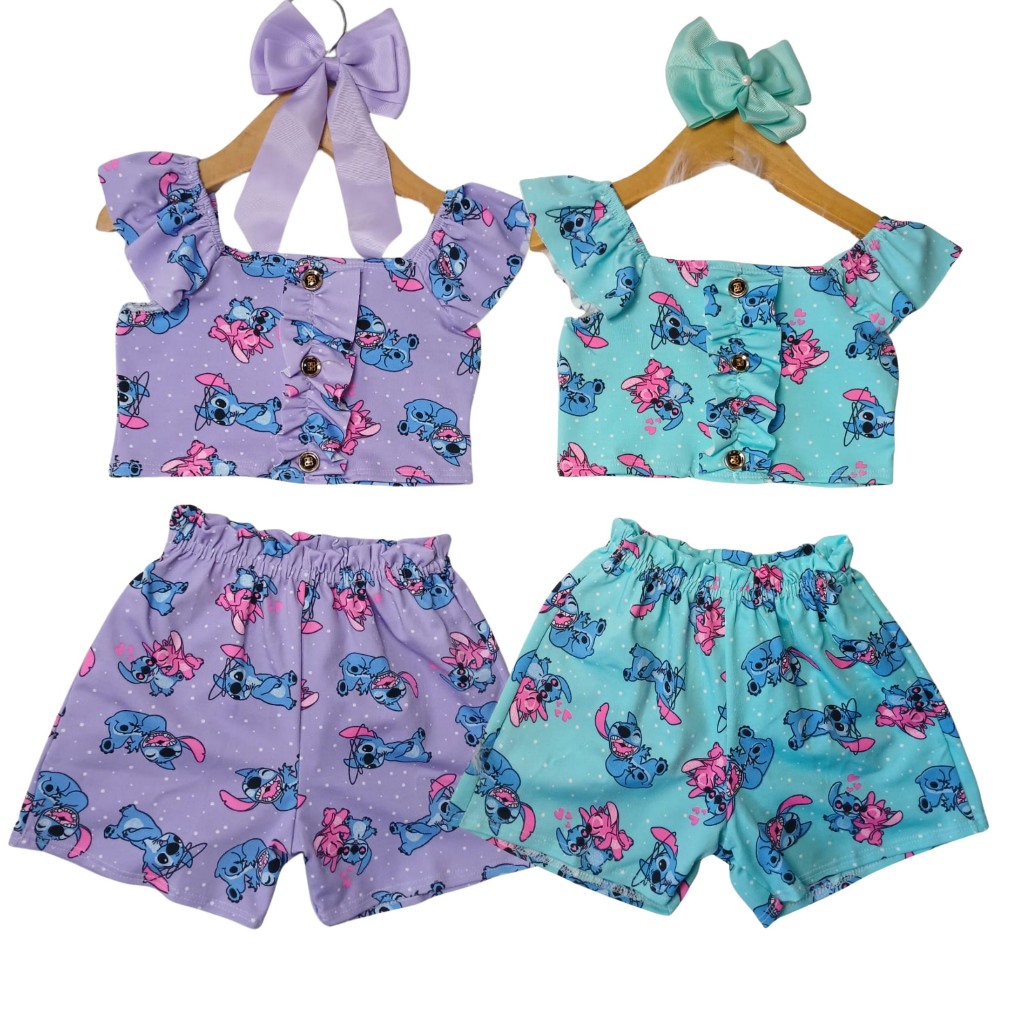 Conjunto Suplex STITCH | Regata  Cropped & Short | Zero Transparência (P-GG)