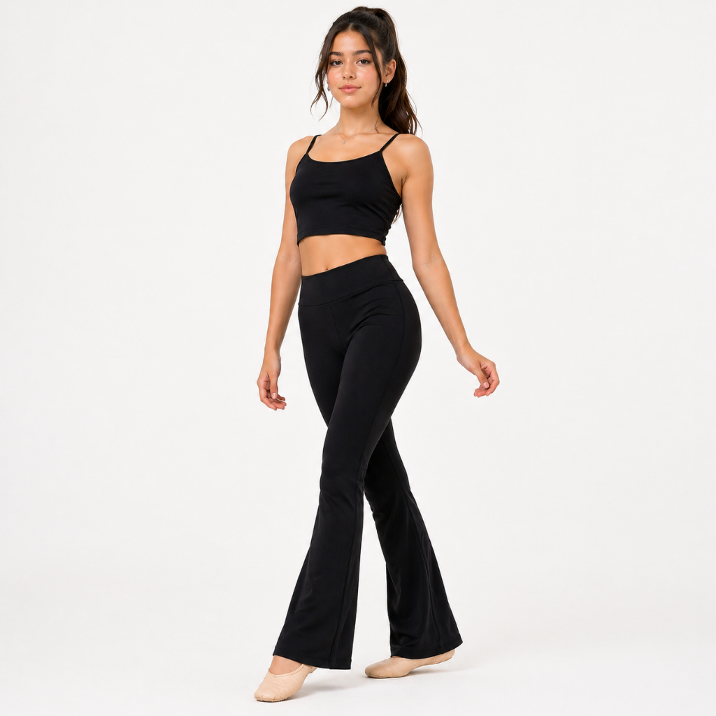 Calça Flare Suplex Juvenil – Tecido Grosso Zero Transparência (10 ao 16)