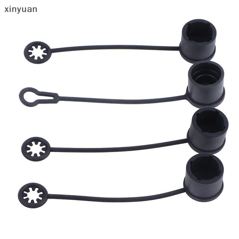 xiny 2 Peças Plugue De Rede De Energia De Áudio Tampa Protetora De Silicone À Prova D'água Flexível Antipoeira Para Elet