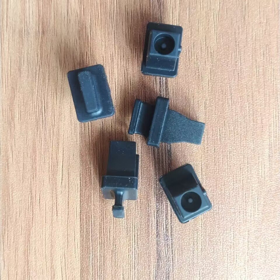 10 SC fibra óptica única porta plug gato óptico anti-poeira plug PON módulo Silicone plugue protetor SFP fibra óptica an