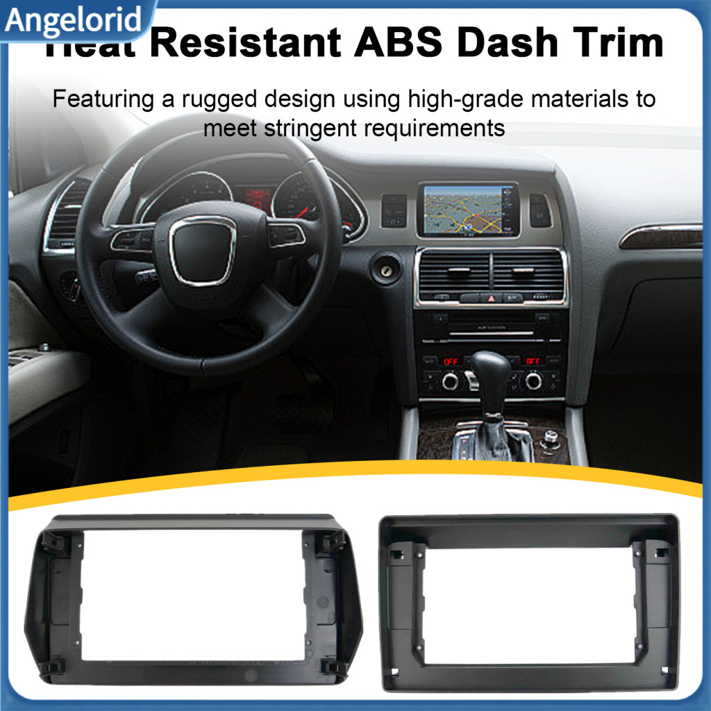 Navigation Screen Bezel Dashboard Frame 10.1 Inch Car Radio Fascia for Toyota Wish 2008 Abs Panel Stereo Mounting Direct