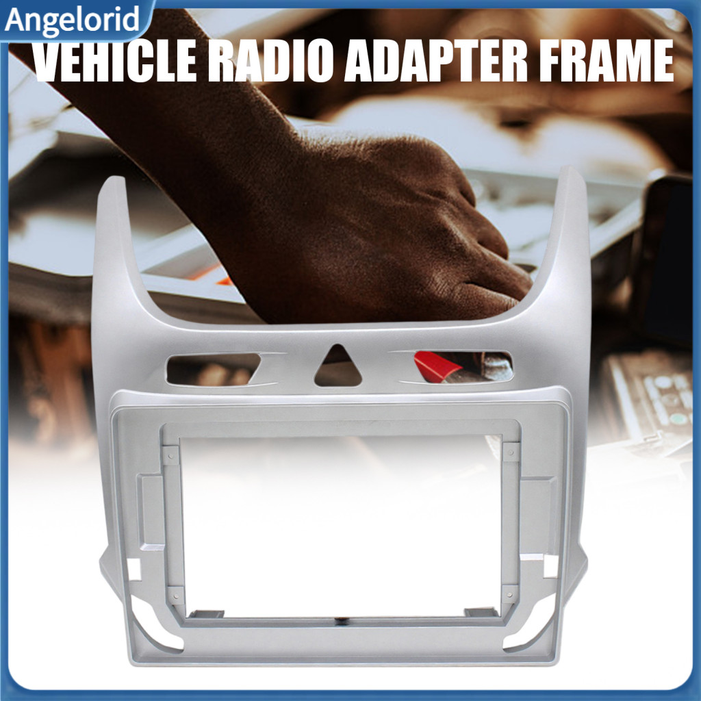 Double Din Dash Kit Automotive Stereo Installation 10-inch Car Radio Fascia Frame for Cobalt 2016 Console Navigation Mou