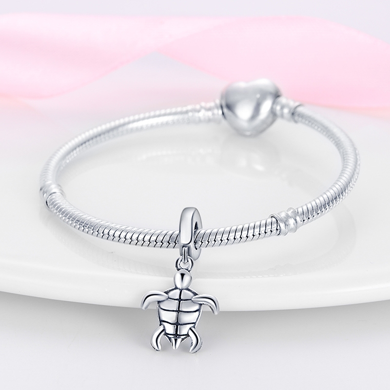 Novo produto jóias charme 925 prata pingente luminoso senhoras moda DIY pulseira frisado presente de aniversário