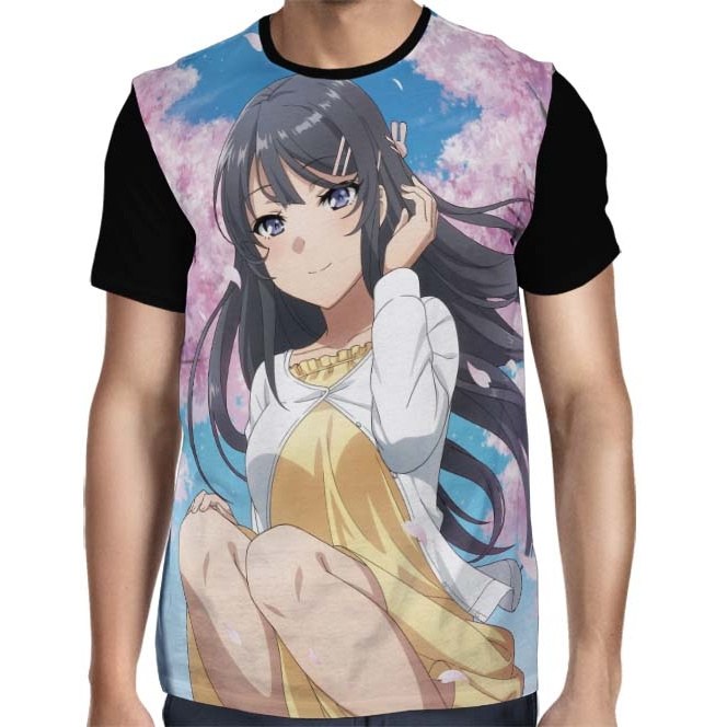 Camisa FULL Mai Sakurajima - Bunny Girl Senpai - Seishun Buta Yaro