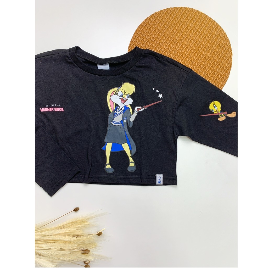 Out - Blusa Feminina Inverno Cropped Lola Bunny Warner Bros® MALWEE KIDS