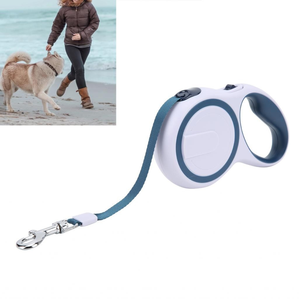 Hyhyhy Retractable Dog Leash  Wear‑resistant 360 Degrees Tangle-Free Pet Traction Rope with Non‑Slip Handle for Dogs