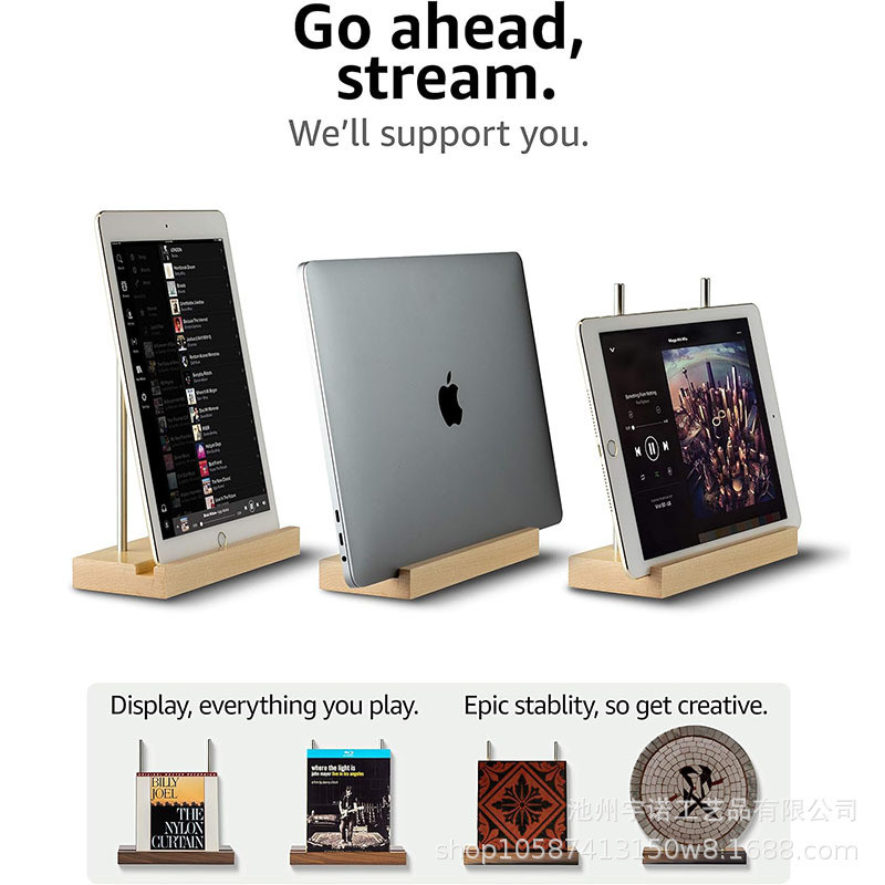 Desktop vinil registro CD suporte registro Rack de armazenamento Tablet telefone desktop suporte expositor