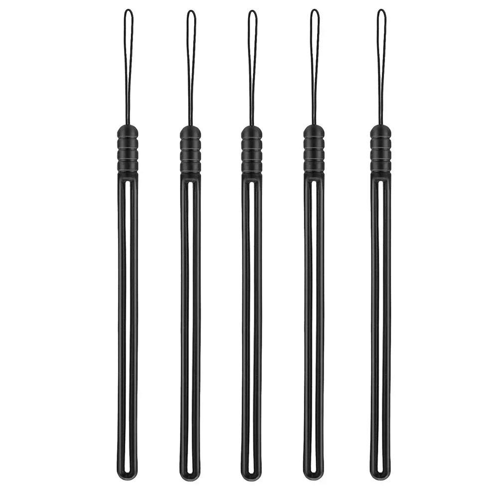 1/5 Pçs Alças De Pulso De Silicone Cordão De Mão Para Telefones Câmera Chaves Cabo Universal Anti Perdido Pendurado Cord